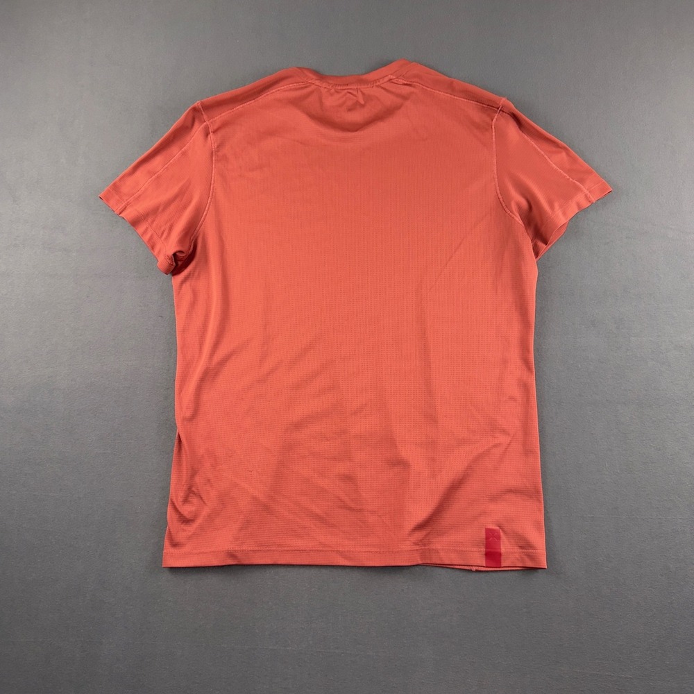 Ten Thousand Mens Lightweight Training Shirt Red TTKT012 Microfiber Eyelet L - Picture 7 of 7